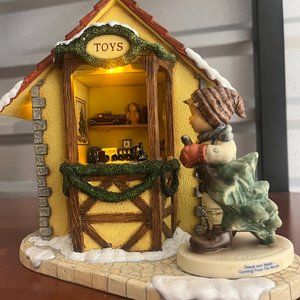 Hummelscape Holiday Dreaming (Music & Lights) & Hummel Coming Home From The Wood